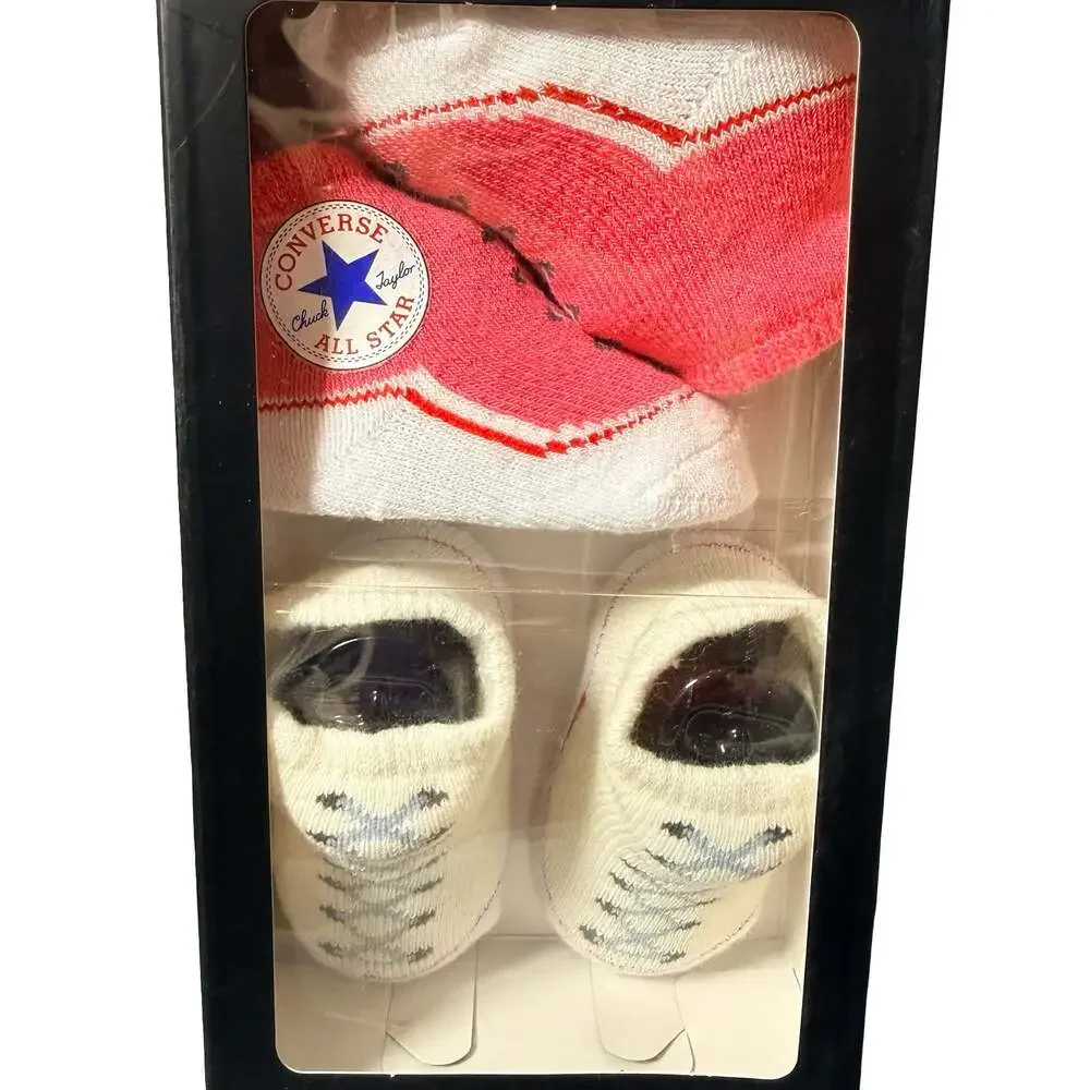 Converse Infant Booties 2-Pack 0-6 Months